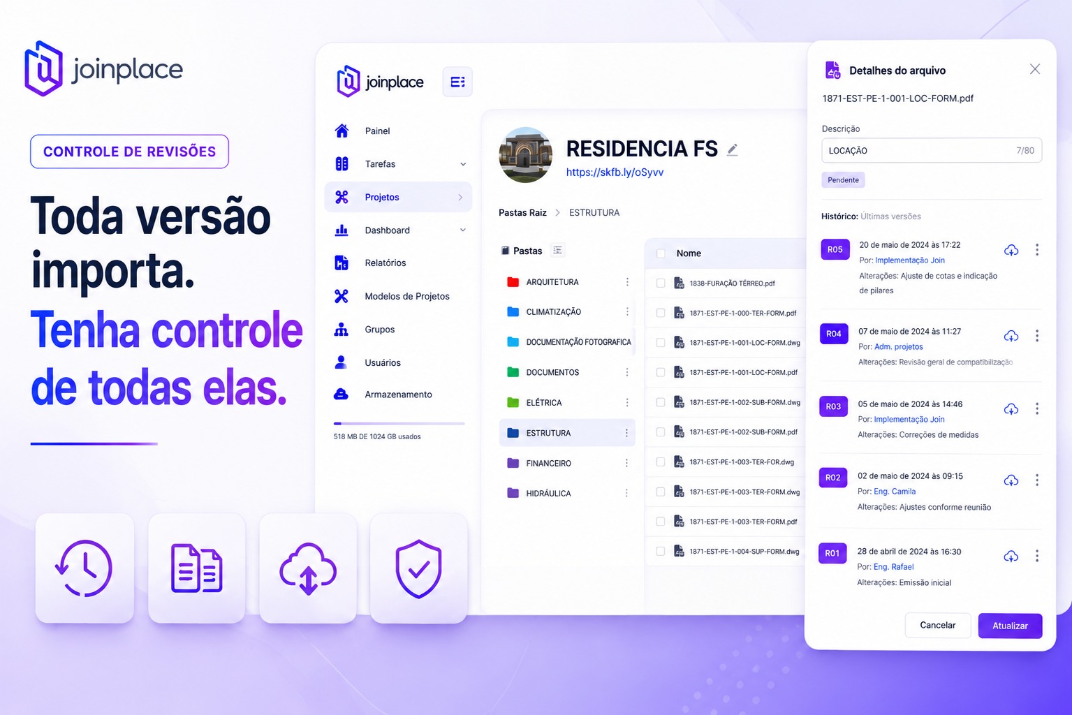 Controle de Revisões